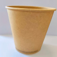 Хартиена чаша 12oz kraft smooth wall
