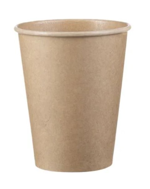 Хартиена чаша 12oz kraft smooth wall