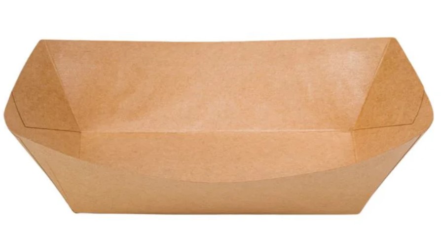 KRAFT tray 13oz (10.5*7*4.2) 10*100
