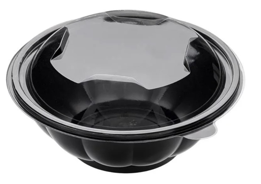 Pet salad tray 1000ml кружно