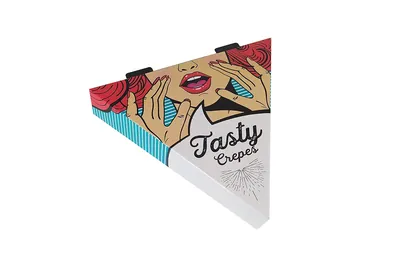 Кутија триаголна за Палачинки ( TASTY ) (10 кг 190 парчиња)