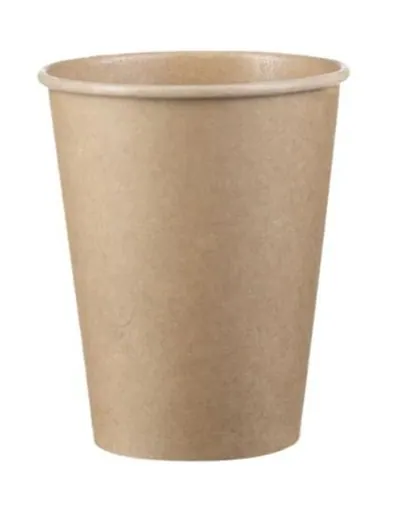 Хартиена чаша 12oz kraft smooth wall