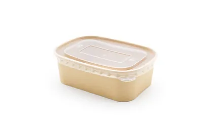 Кутија KRAFT 750ml со капак правоаголно