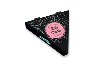 Кутија за палачинки BLACK-PINK 10 kg (190 парчиња)