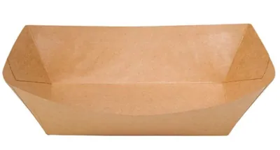 KRAFT tray 13oz (10.5*7*4.2) 10*100