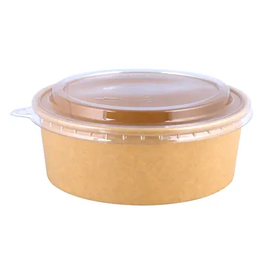 PAP Хартиен сад за салата 500ml. со капак комплет
