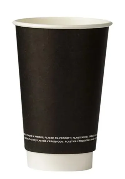 PAP чаша 12 oz DW мат црно 20*25