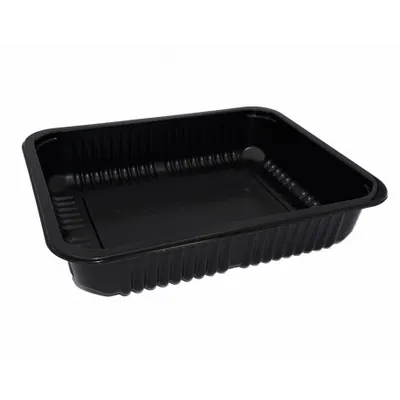 PP tray 227/178/40 black