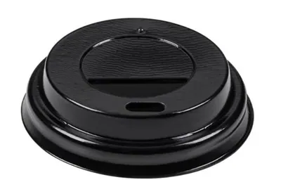 PAP капак 8oz black 80mm 20*100
