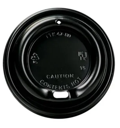 PS капак 4oz black 20*100